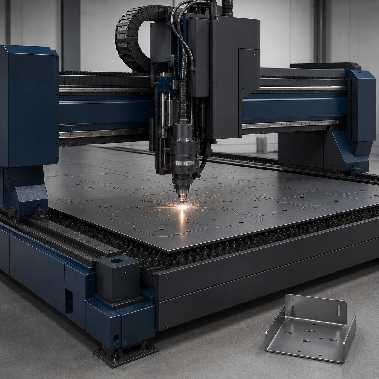 CNC-Blechbearbeitung